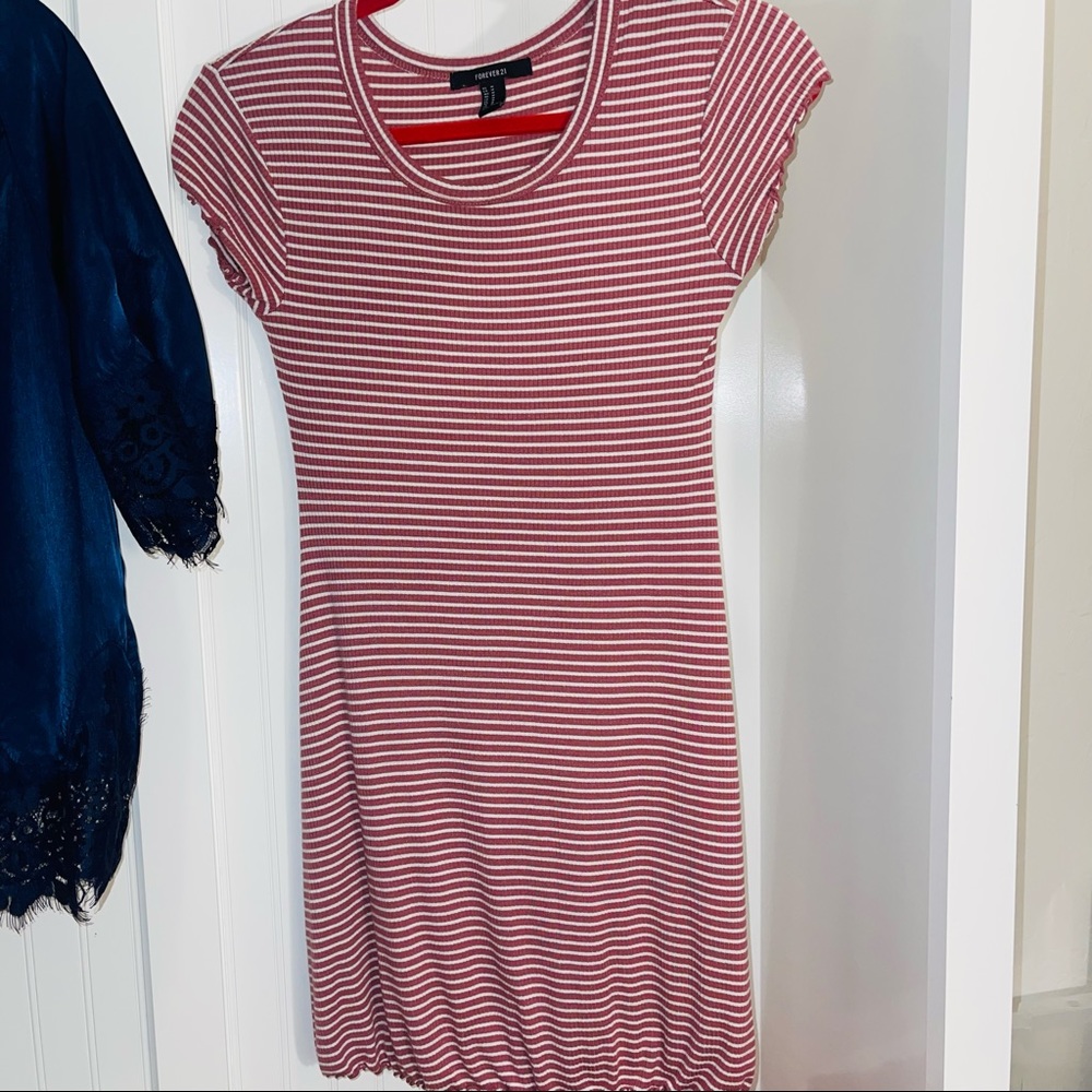 Forever 21 strip dress
